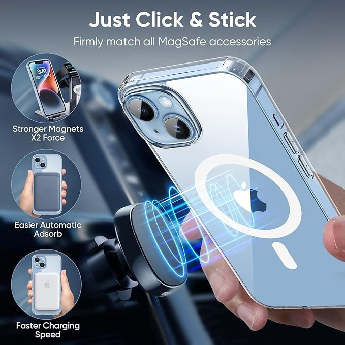 کاور اسپایدر مدل Magnetic Magsafe مناسب برای گوشی موبایل اپل iPhone 14