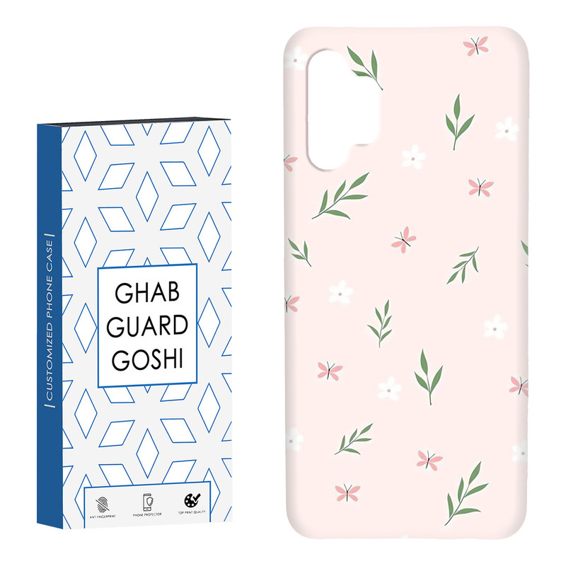 کاور قاب گارد گوشی طرح گل صورتی کد Dimo-056 مناسب برای گوشی موبایل سامسونگ Galaxy A13 4G / A32 5G