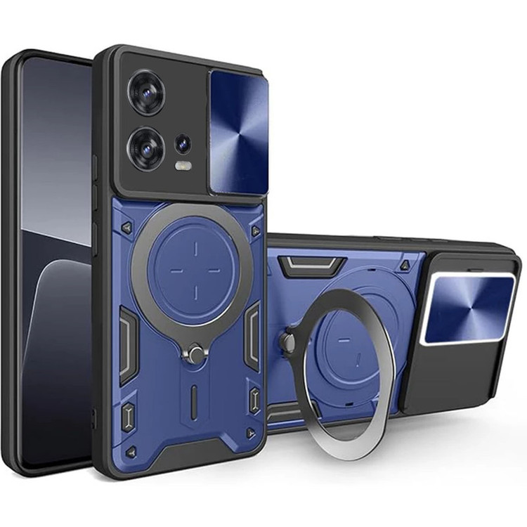 کاور اسپارتان مدل Magnet Ring Strap مناسب برای گوشی موبایل موتورولا Edge 30 Fusion به همراه بند آویز
