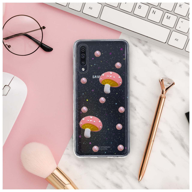 کاور دکین مدل Nitid طرح قارچ مناسب برای گوشی موبایل سامسونگ Galaxy A70