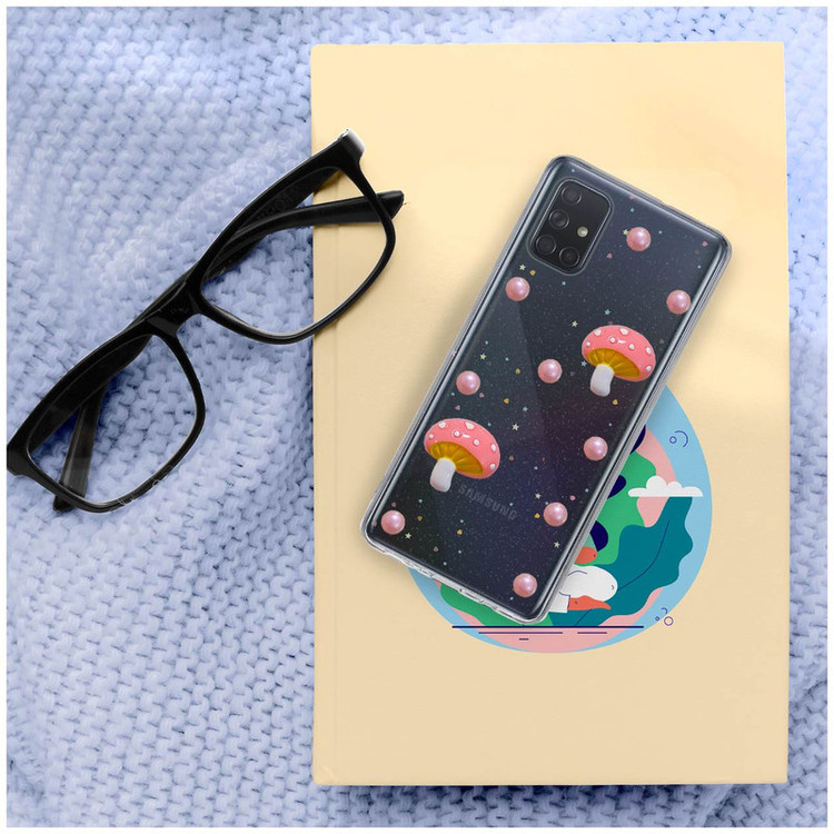 کاور دکین مدل Nitid طرح قارچ مناسب برای گوشی موبایل سامسونگ Galaxy A51