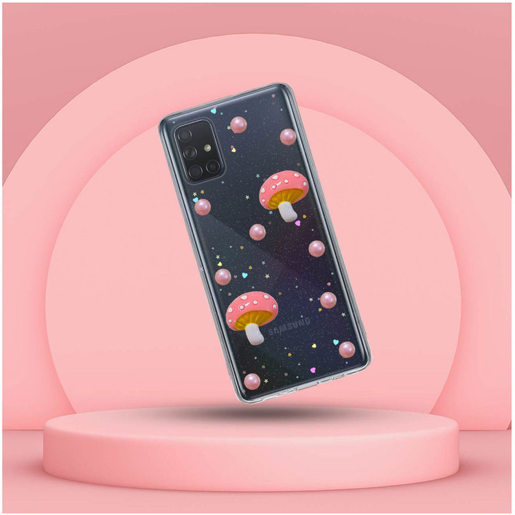کاور دکین مدل Nitid طرح قارچ مناسب برای گوشی موبایل سامسونگ Galaxy A51