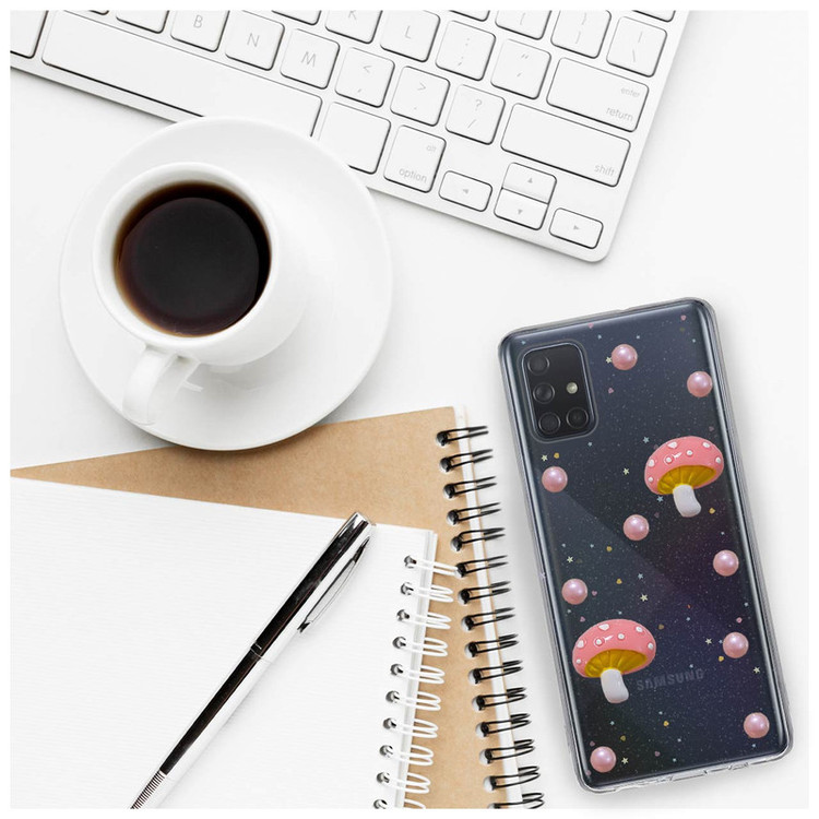 کاور دکین مدل Nitid طرح قارچ مناسب برای گوشی موبایل سامسونگ Galaxy A51