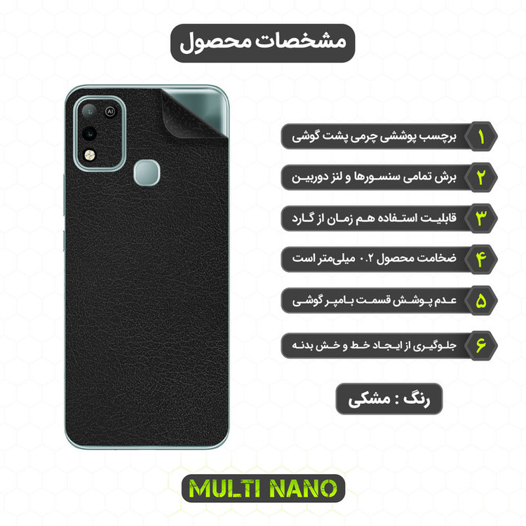 برچسب پوششی مولتی نانو مدل X-F1L مناسب برای گوشی موبایل اینفینیکس Hot 10 Play
