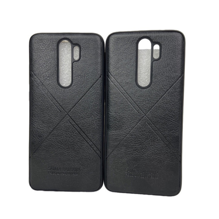 کاور طرح چرم مدل ضربدری کد112532593 مناسب برای گوشی موبایل شیائومی Redmi Note 8 pro