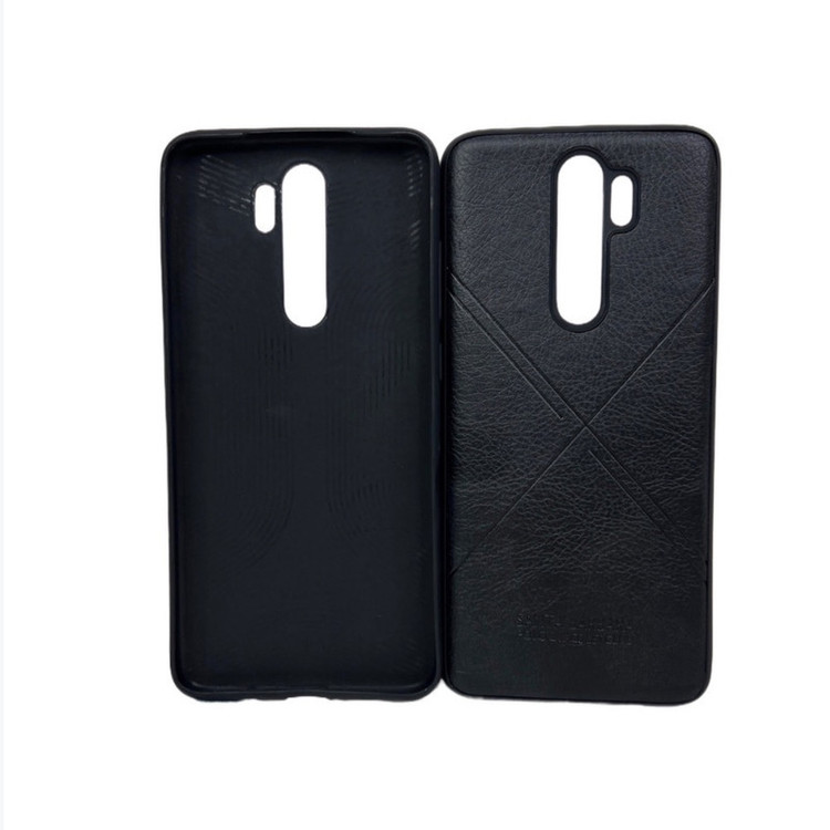 کاور طرح چرم مدل ضربدری کد112532593 مناسب برای گوشی موبایل شیائومی Redmi Note 8 pro