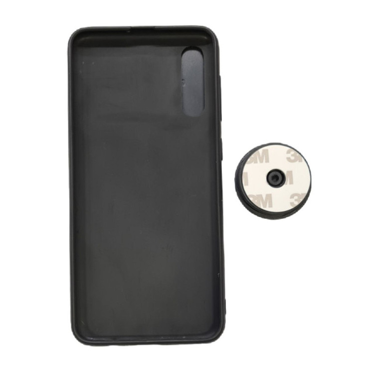 کاور طرح مینیون کد 359 مناسب برای گوشی موبایل سامسونگ Galaxy A30s / A50s به همراه پاپ سوکت