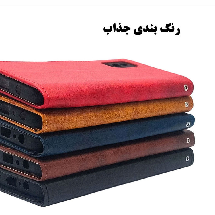 کیف کلاسوری مدل Khoshi مناسب برای گوشی موبایل سامسونگ Galaxy A10S