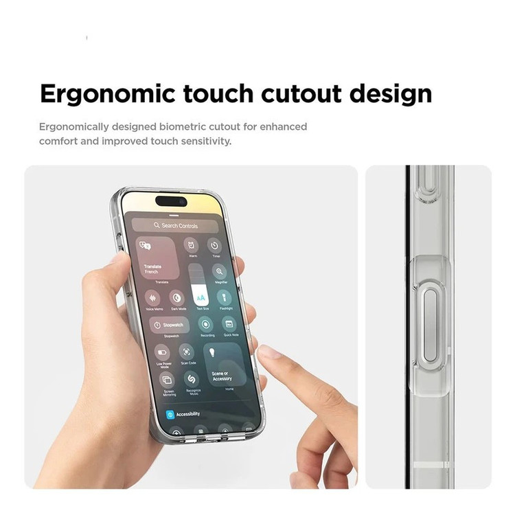 کاور گاردتک آساک مدل Magsafe Clear مناسب برای گوشی موبایل اپل iPhone 16 Pro
