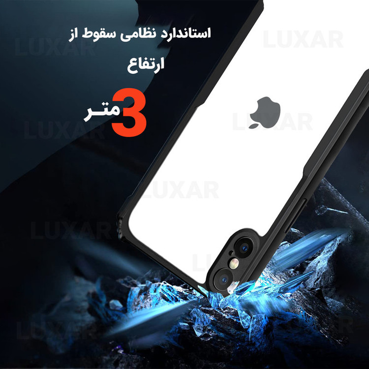 کاور لوکسار مدل ipX -Vetra مناسب برای گوشی موبایل اپل iPhone X / XS