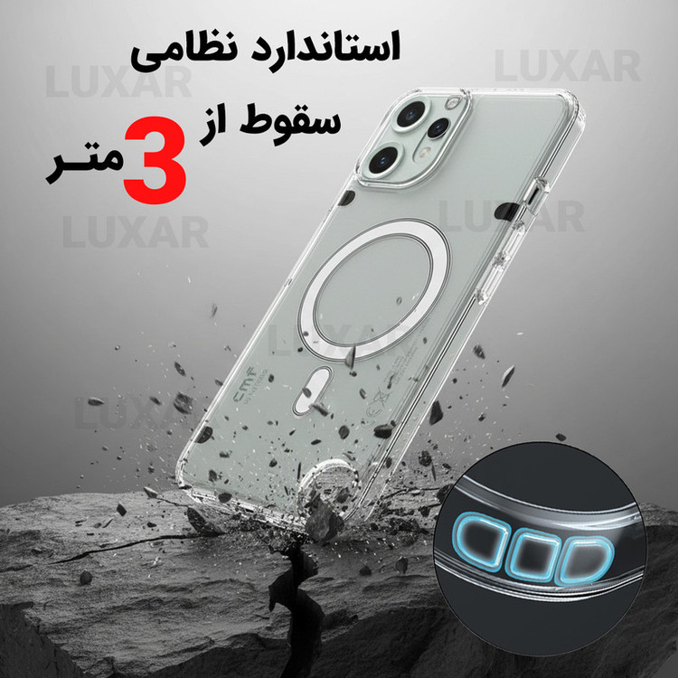 کاور لوکسار مدل CMPhon2Pro _clmag مناسب برای گوشی موبایل ناتینگ CMF Phone 2 Pro