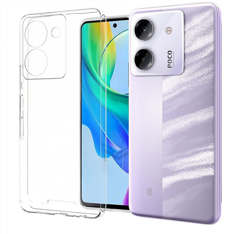 کاور مسیر مدل Clear Jellyمناسب برای گوشی موبایل شیائومی Poco M7 Pro 5G