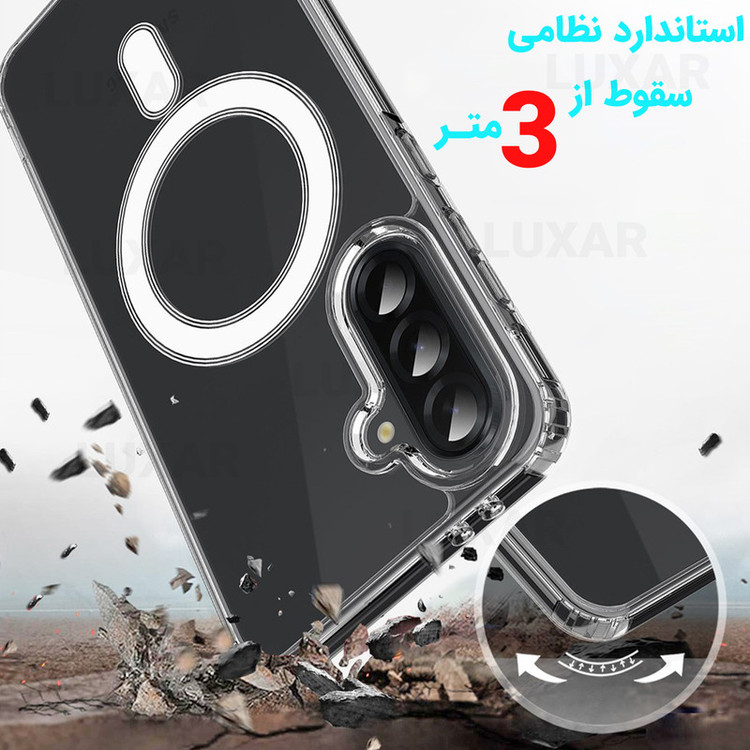 کاور لوکسار مدل A26 _clmag مناسب برای گوشی موبایل سامسونگ Galaxy A26