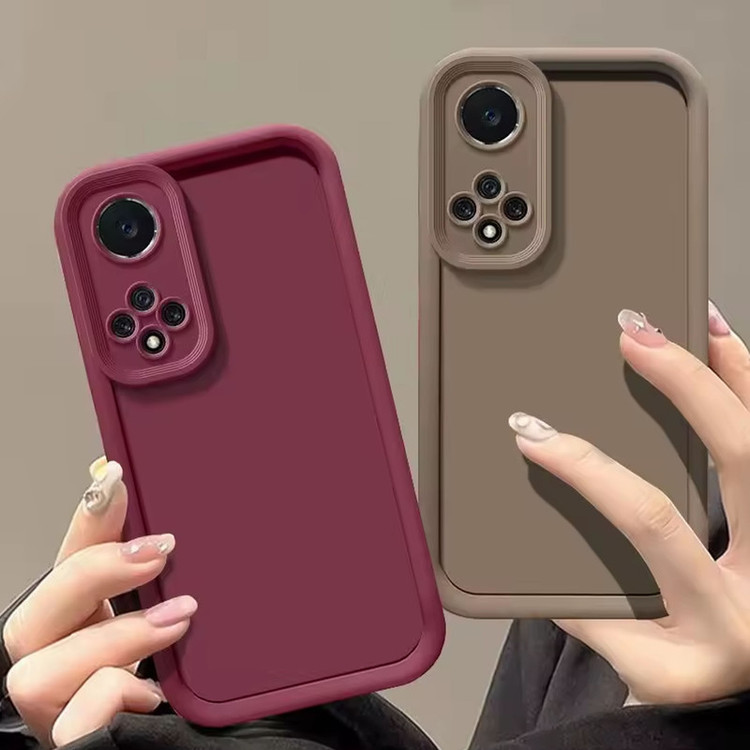 کاور موکولو مدل Silicone Puffer Strap مناسب برای گوشی موبایل هوآوی Nova 9 / آنر 50 به همراه بند آویز