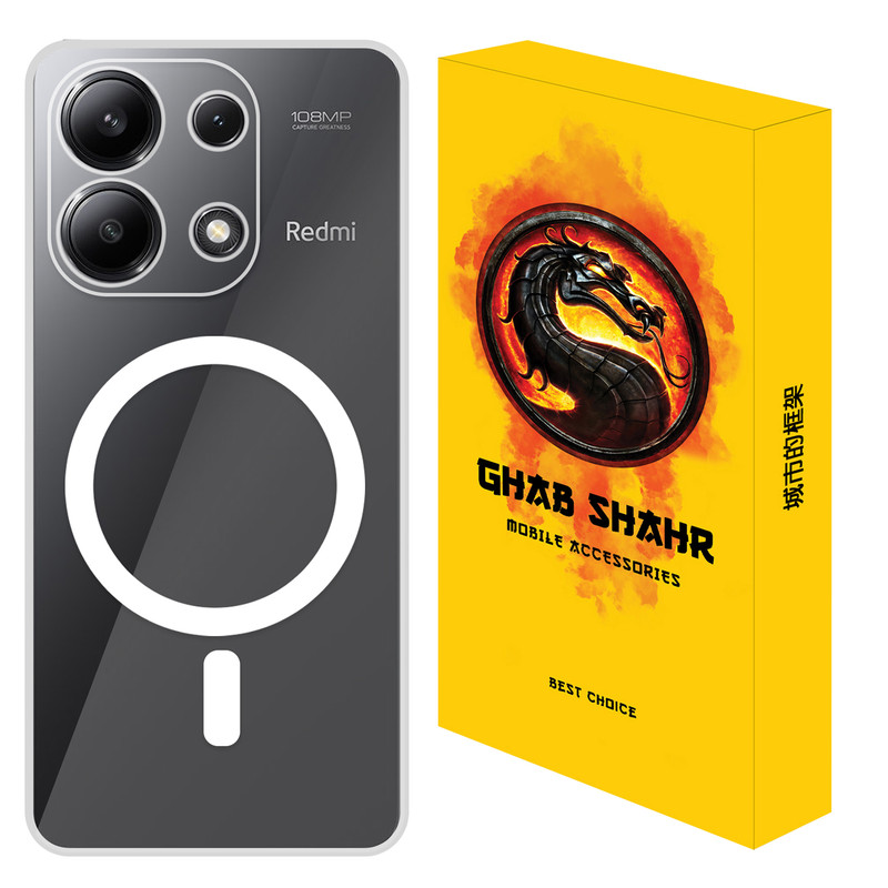 کاور قاب شهر مدل MAGJELL مناسب برای گوشی موبایل شیائومی Redmi Note 13 Pro 4G / Poco M6 Pro 4G