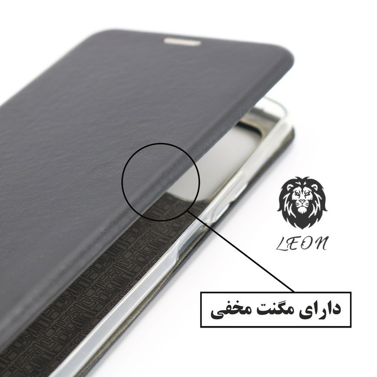کیف کلاسوری لئون مدل Moder Yo مناسب برای گوشی موبایل شیائومی Redmi Note 10 4G