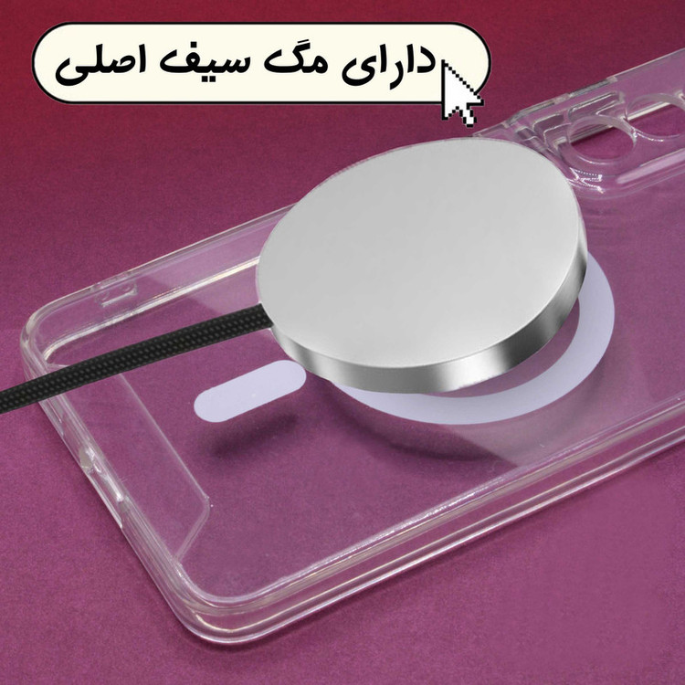 کاور مدل Magsafe مناسب برای گوشی موبایل سامسونگ Galaxy S21 FE