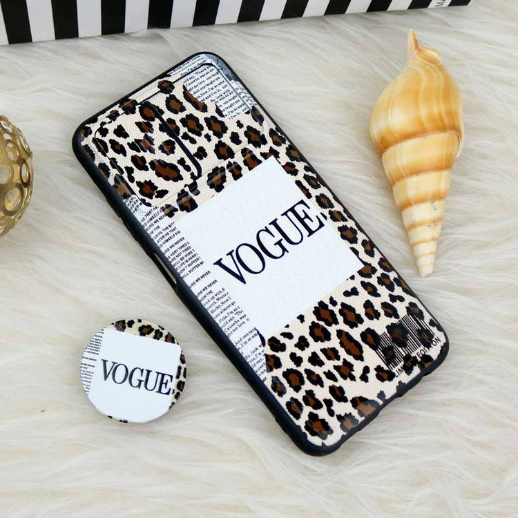 کاور طرح دخترانه کد 322 مناسب برای گوشی موبایل سامسونگ Galaxy A03s به همراه پاپ سوکت