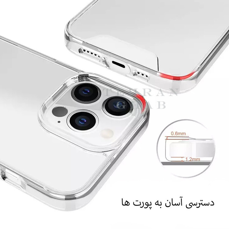 کاور تهران قاب مدل SPCT مناسب برای گوشی موبایل اپل iPhone 12