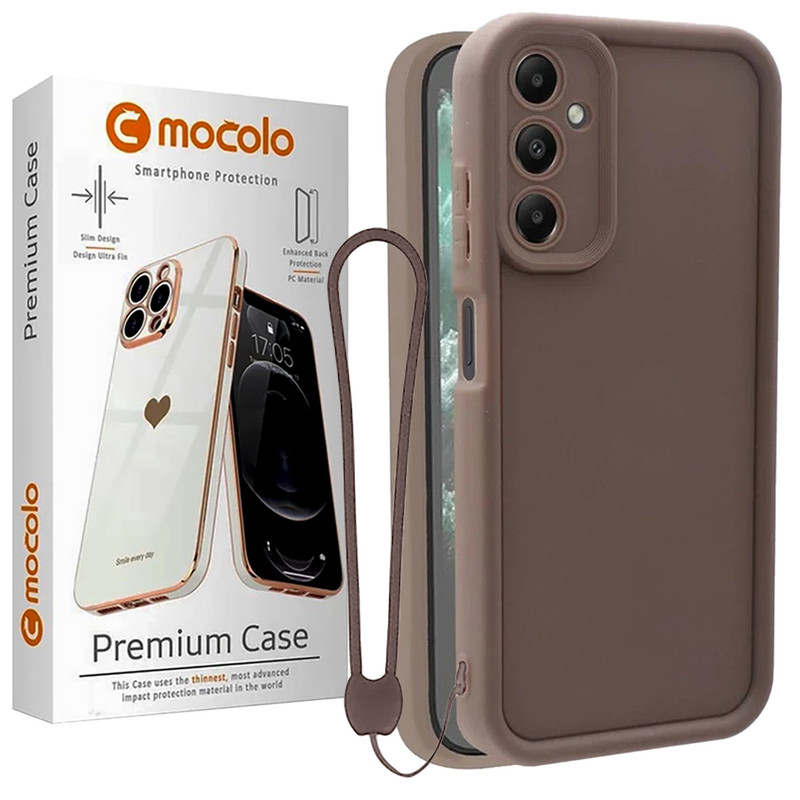 کاور موکولو مدل Silicone Puffer Strap مناسب برای گوشی موبایل سامسونگ Galaxy A56 5G به همراه بند آویز