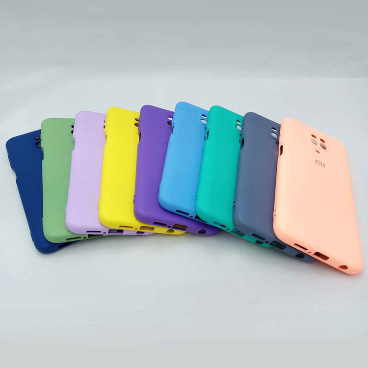 کاور مدل silicon مناسب برای گوشی موبایل شیاِئومی نوت 9 اس/9 پرو