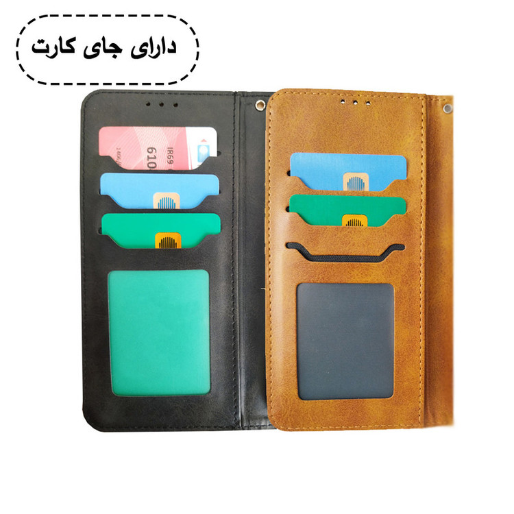 کیف کلاسوری قاب شهر مدل CLUX مناسب برای گوشی موبایل سامسونگ Galaxy A07 به همراه بندآویز