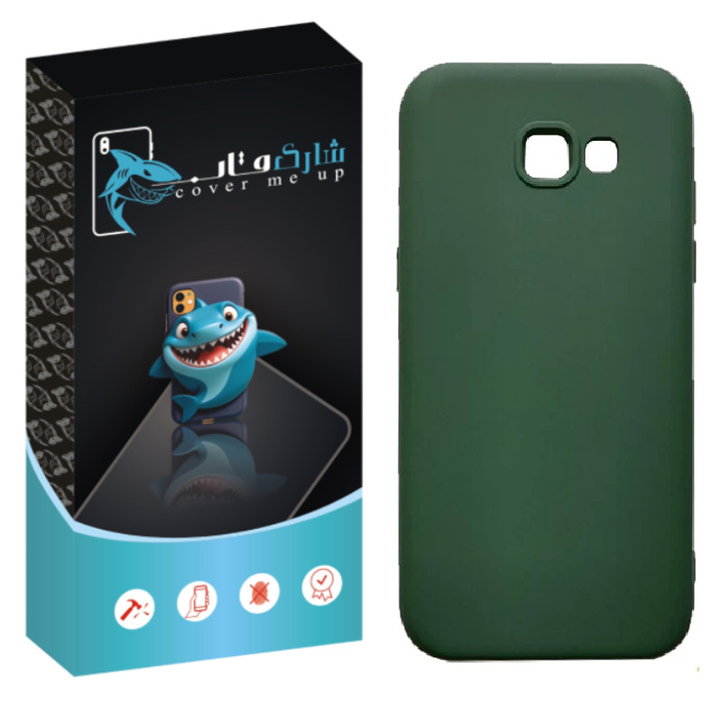 کاور شارک قاب مدل سیلیکونی مناسب برای گوشی موبایل سامسونگ Galaxy A520 /A5 2017