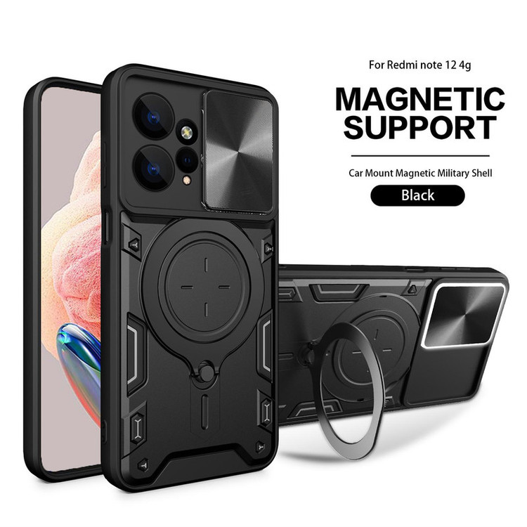 کاور اسپارتان مدل Magner Ring مناسب برای گوشی موبایل شیائومی Redmi Note 12 4G