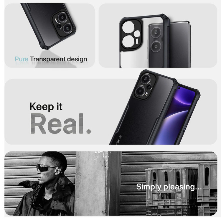 کاور مانستر مدل TNT مناسب برای گوشی موبایل شیائومی Poco F5 / Redmi Note 12 Turbo