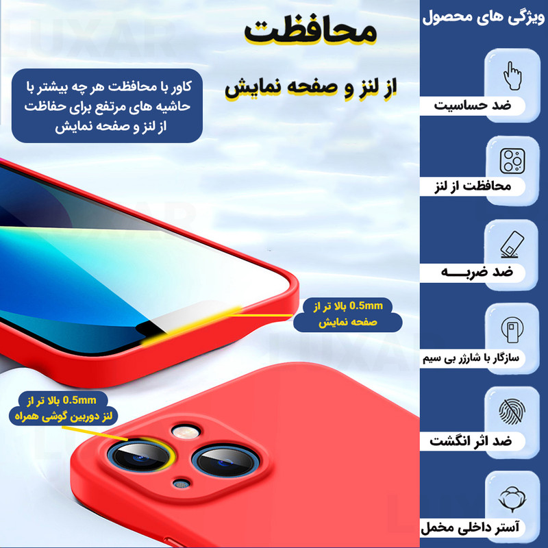 کاور لوکسار مدل a50 -silicone10 مناسب برای گوشی موبایل سامسونگ galaxy A30S / A50 / A50S