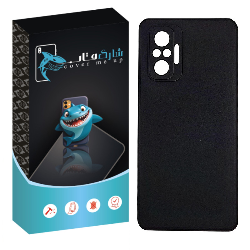 کاور شارک قاب مدل سیلیکونی مناسب برای گوشی موبایل شیائومی Redmi Note 10 Pro / Note 10 Pro Max