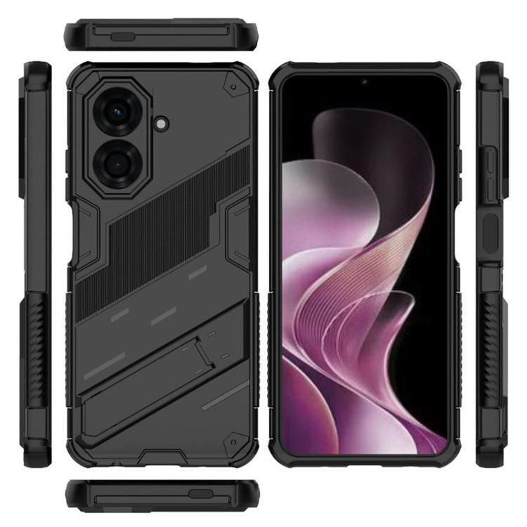 کاور اسپارتان مدل Bibercas Strap مناسب برای گوشی موبایل ریلمی Realme Note 60x/ Note 60 به همراه بندآویز