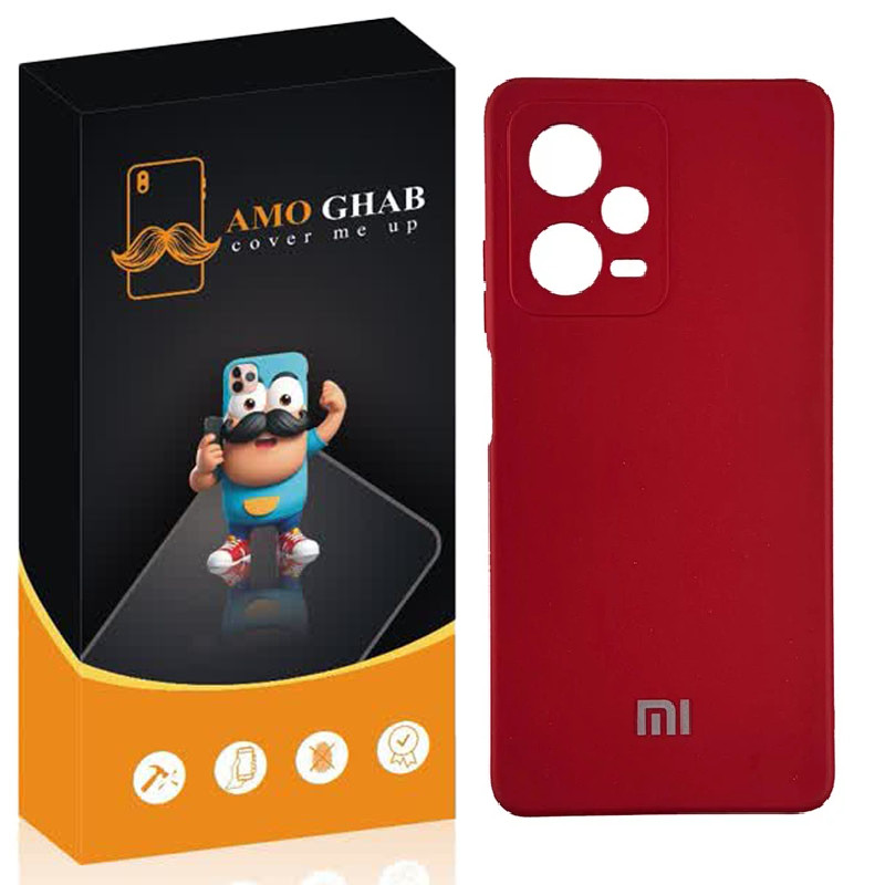 کاور عمو قاب مدل سیلیکونی مناسب برای گوشی موبایل شیائومی Redmi Note 12 Pro 5G