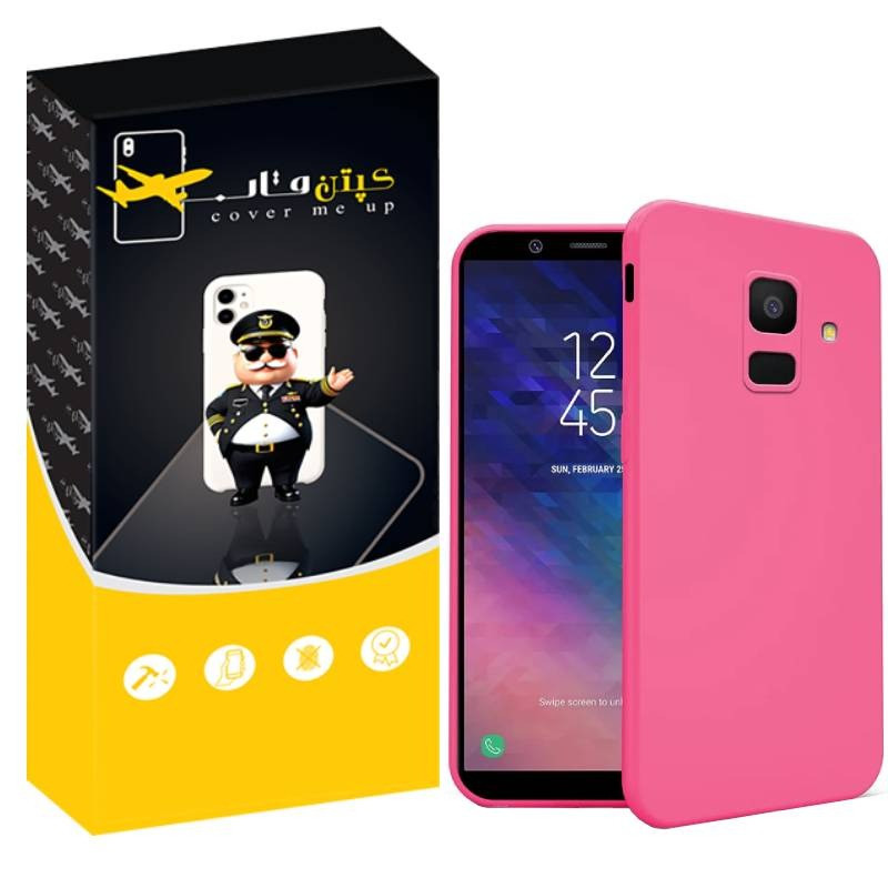 کاور کپتن قاب مدل SILIK مناسب برای گوشی موبایل سامسونگ Galaxy A6