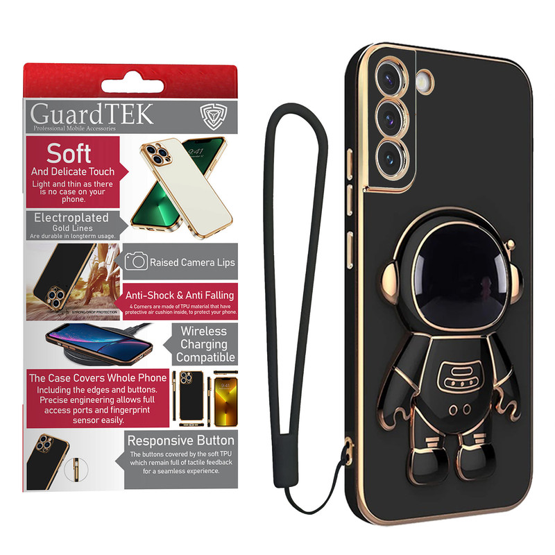 کاور گاردتک آساک مدل Astronaut Strap مناسب برای گوشی سامسونگ Galaxy S22 به همراه بندآویز