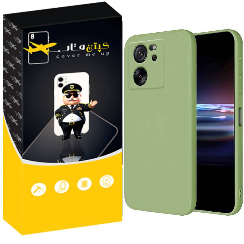 کاور کپتن قاب مدل silic مناسب برای گوشی موبایل شیائومی Mi 13T / 13T Pro