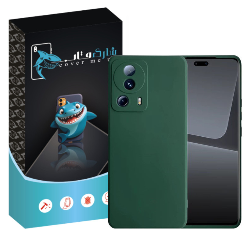کاور شارک قاب مدل Silic مناسب برای گوشی موبایل شیائومی Mi 13 LITE