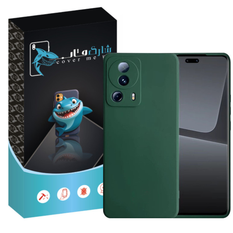 کاور شارک قاب مدل Silic مناسب برای گوشی موبایل شیائومی Mi 13 LITE