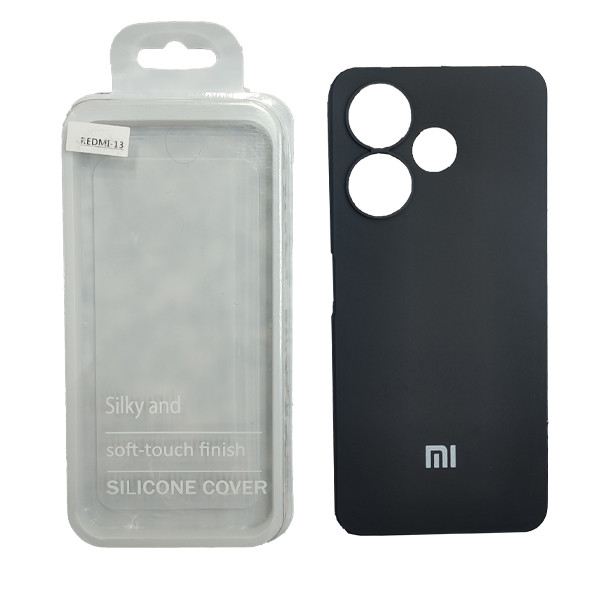 کاور مدل silicon مناسب برای گوشی موبایل شیائومی Redmi 13