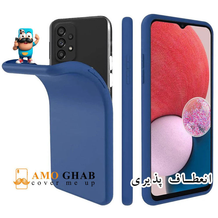 کاور عمو قاب مدل سیلیکونی مناسب برای گوشی موبایل سامسونگ Galaxy A42