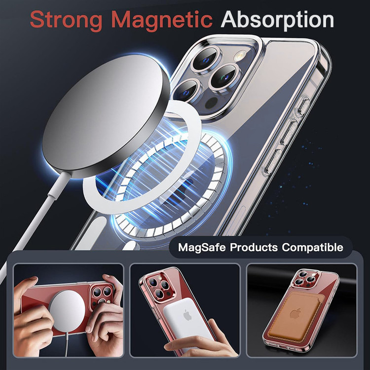 کاور قاب تک مدل MAGSAFE مناسب برای گوشی موبایل اپل iPhone 15 Pro Max