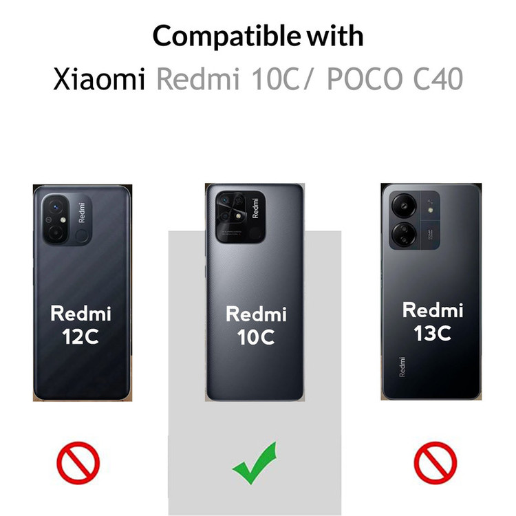 کاور اسپارتان مدل Ring Stand Strap مناسب برای گوشی موبایل شیائومی Redmi 10C / Poco C40 به همراه بندآویز