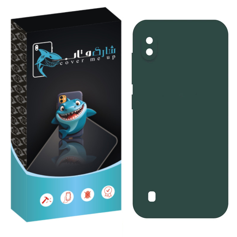 کاور شارک قاب مدل سیلیکونی مناسب برای گوشی موبایل سامسونگ Galaxy A10