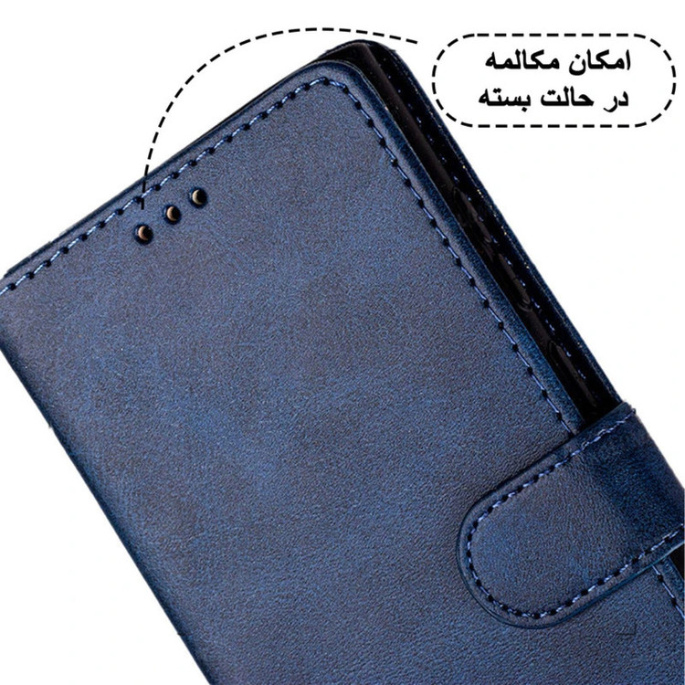 کیف کلاسوری قاب فایر مدل KFKSRY مناسب برای گوشی موبایل شیائومی REDMI NOTE 8 به همراه بند آویز