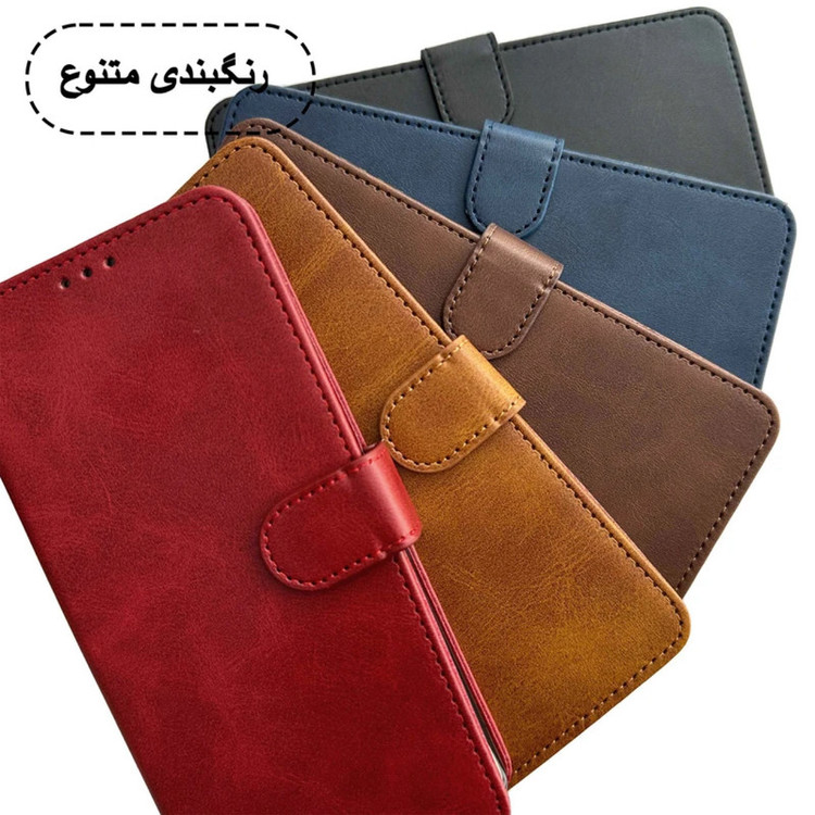 کیف کلاسوری قاب فایر مدل KFKSRY مناسب برای گوشی موبایل شیائومی REDMI NOTE 8 به همراه بند آویز