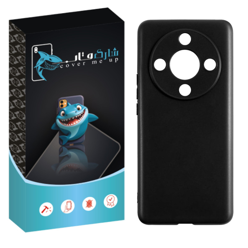 کاور شارک قاب مدل سیلیکونی مناسب برای گوشی موبایل آنر X9B