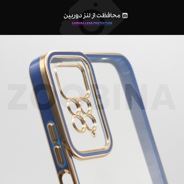 کاور زوبینا مدل Wave مناسب برای گوشی موبایل شیائومی Redmi Note 11 4G / Note 11S