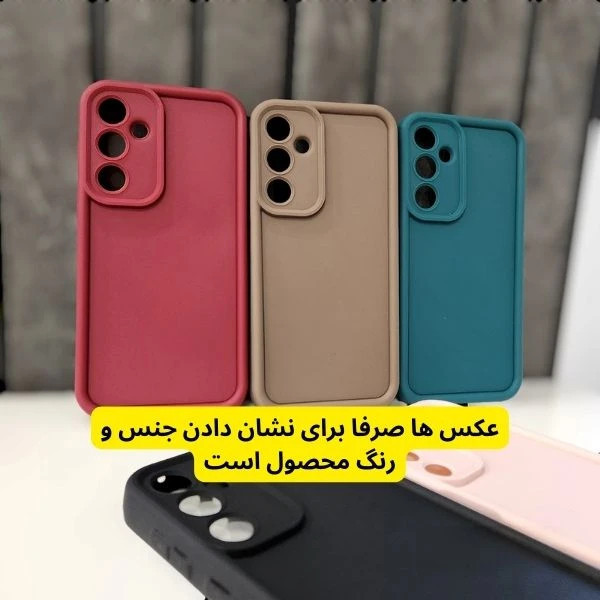 کاور شارک قاب مدل سیلیکونی سولید مناسب برای گوشی موبایل سامسونگ Galaxy A12