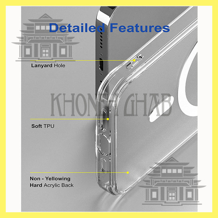 کاور خونه قاب مدل مگ سیف مناسب برای گوشی موبایل سامسونگ Galaxy S24 Ultra
