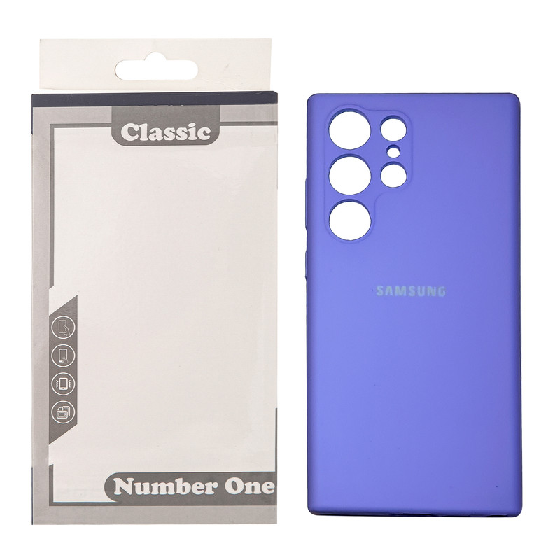 کاور کلاسیک مدل سیلیکون پاکن کد KHO.1033 مناسب برای گوشی موبایل سامسونگ Galaxy S24 ULTRA